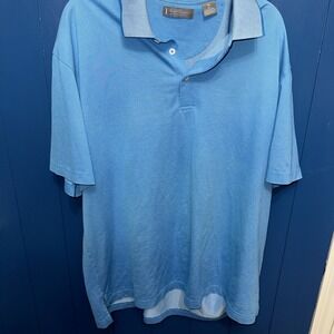 DANIEL CREMIEUX SIGNATURE COLLECTION  Short Sleeve Polo  shirt sz XL extra large